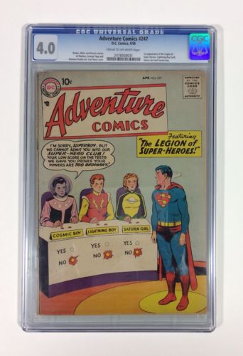 Adventure Comics 247 KEY CGC 40 1st Legion Of SuperHeroes Superman Nice
