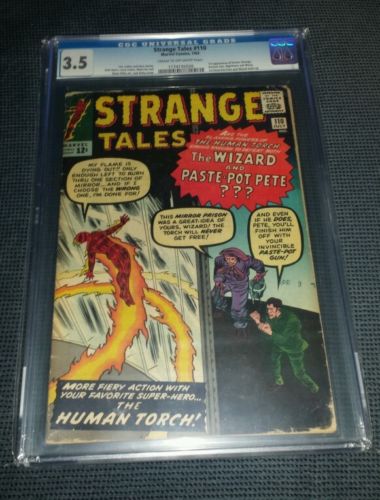Strange Tales 110 CGC 35 CROW Jul 1963 Marvel 1st Dr Strange Appearance