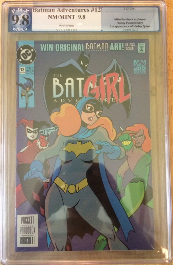 Batman Adventures 12 Harley Quinn 1st App  PGX Graded 98 Like CGC CBCS