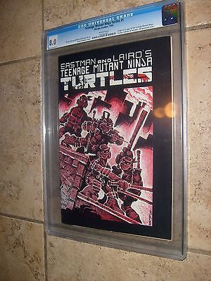 Teenage Mutant Ninja Turtles 1 CGC 80 Mirage 1984 White Rare TMNT Comic 