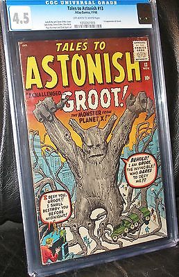 MARVELS TALES TO ASTONISH 13 CGC 45 1ST GROOT GUARDIANS OF THE GALAXY