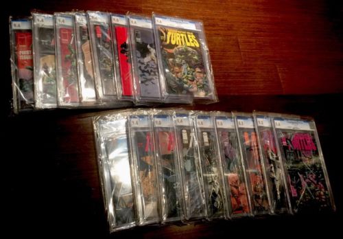 17 CGC Comic Set Teenage Mutant Ninja Turtles Image TMNT Low Print 8596  23