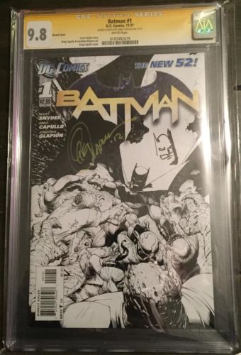 Batman 1 1200 Sketch CGC 98 SS