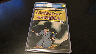 Detective Comics 6 DC Comics 1937 Golden Age Flessel cover Siegel story CGC 45