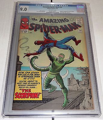 Amazing SpiderMan 20 CGC Universal Grade 90 Origin  1st Appearance Scorpion