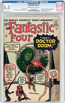 FANTASTIC FOUR 5 CGC 65 COW DOOM