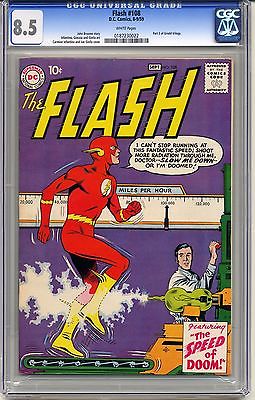 FLASH 108 CGC 85 WHITE PAGES FREE SHIPPING 3rd Gorilla Grodd