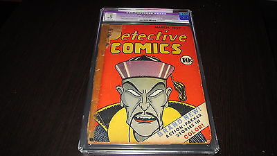 Detective Comics 1 DC Comics Golden Age March 1937 RARE CGC 05