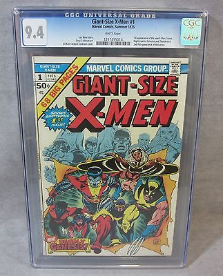 GIANTSIZE XMEN 1 Storm Colossus Nightcrawler CGC 94 Marvel Comics 1975