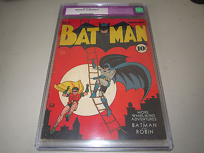 BATMAN COMICS 4 CGC 55  ORIGINAL 1941  VERY VERY RARE