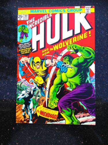 HULK 181 1st App WOLVERINE Comic Book Magazine 1974 NM 94 MAJ Key CGC it XMen
