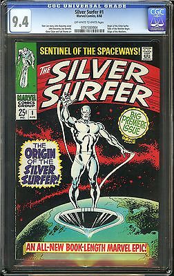 Silver Surfer 1 CGC 94 NM Origin of Silver Surfer   Watchers Stan Lee story