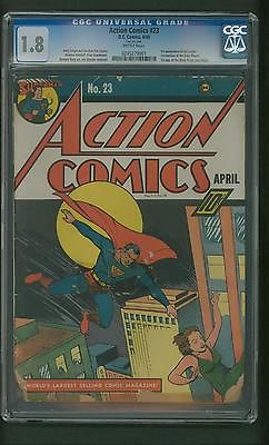 Action Comics 23 CGC 18 1st Appearance of Lex Luthor  Daily Planet id 13924
