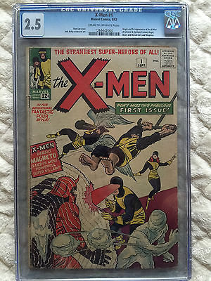 XMEN 1 CGC 25 CROW 1963 KEY