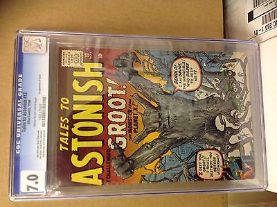 TALES TO ASTONISH 13 CGC 70  OFF WHITE  WHITE 1ST GROOT SUPER HOT