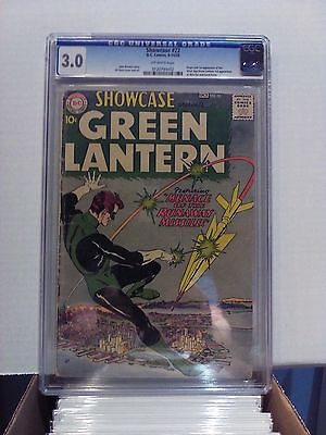 Showcase 22 CGC 30 1st Silver Age Green Lantern 1959 DC Rare Original