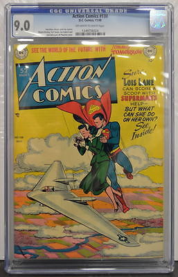 ACTION COMICS 138 CGC 90 Superman 1949 Highest Graded Copy