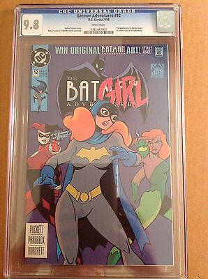 CGC 98 Batman Adventures 12 white pages first appearance of Harley Quinn