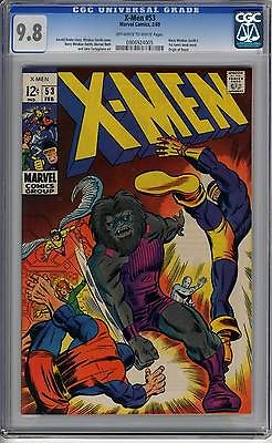 XMEN 53 original 1963 CGC 98 OWWHITE 1st Barry Smith comic work