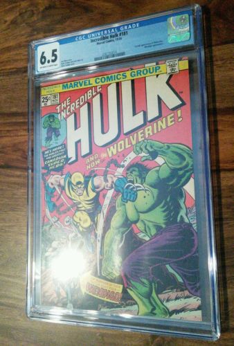 Incredible Hulk 181 CGC 65 KEY 1st Wolverine Full Appearance Marvel Comics