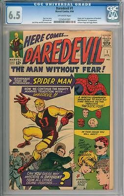 Daredevil 1 CGC 65 TV show on soon