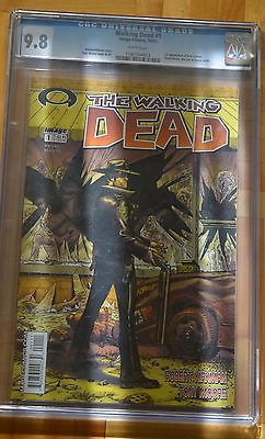 The Walking Dead  1 CGC 98 White Label AMC TV SHOW Extremely Hot Book