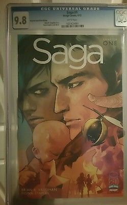SAGA 1  23 CGC Set with Variants ALL FIRST PRINTS RRP Included