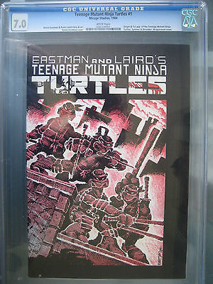 Teenage Mutant Ninja Turtles 1 CGC 70 Mirage Studios 1984 1st Print Rare