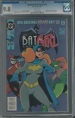 BATMAN ADVENTURES 12 1ST HARLEY QUINN CGC 98 WHITE