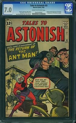 TALES TO ASTONISH 35 CGC 70 FNVF 1962 1st AntMan appearance in costume 
