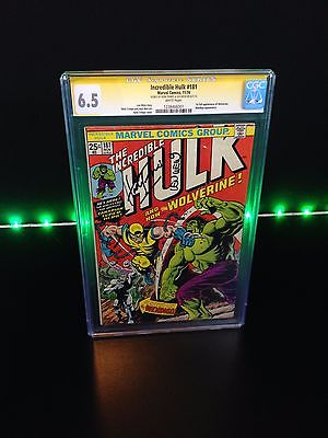 HULK 181 1st APPEARANCE OF WOLVERINE CGC 65 WHITE PAGES 1974