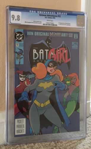 The Batman Adventures 12 Sep 1993 DC CGC 98 White Pages 1st Harley Quinn