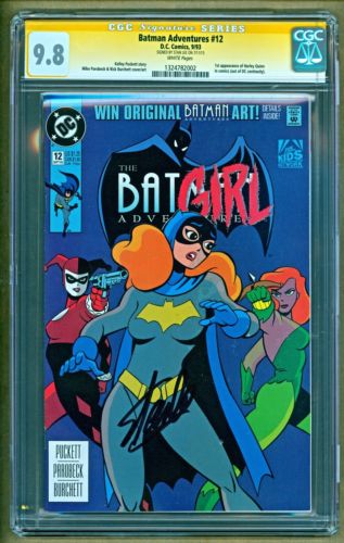 Batman Adventures 12 1993 DC 1st app Harley Quinn SIGNED STAN LEE SS CGC 98