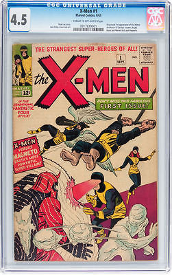 XMen 1 CGC 45 Marvel 1963 Wolverine Movie SALE C9 911 cm