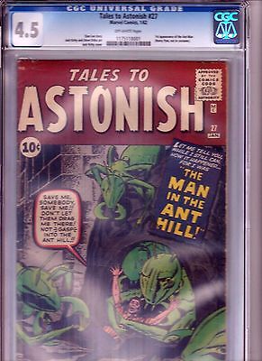 Tales to Astonish 27 ANTMAN 1st appearance CGC 45