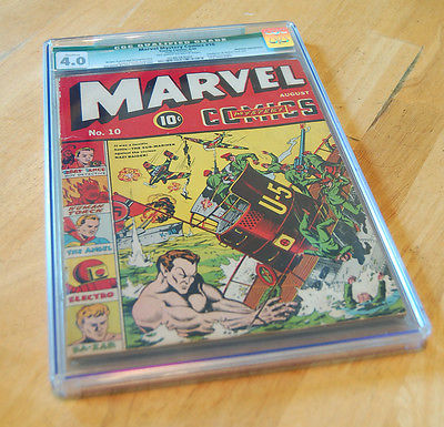 Marvel Mystery Comics 10  CGC 40