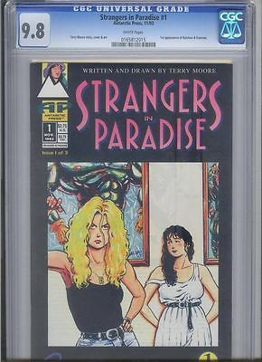  STRANGERS in PARADISE 1 CGC 98 ONE of ONE Moore  