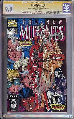 NEW MUTANTS 98 CGC 98 STAN LEE ROB LIEFELD 1ST DEADPOOL MOVIE CABLE DOMINO