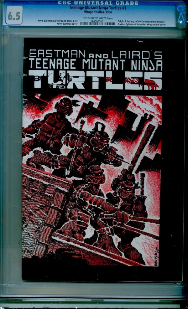 Teenage Mutant Ninja Turtles 1 CGC 65  1st Print  Copper Age Key