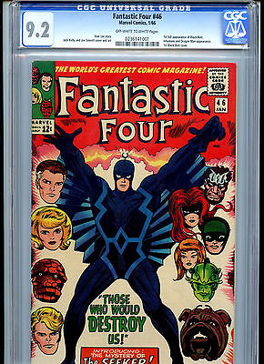 Fantastic Four 46  CGC 92  Marvel 1966 Black Bolt