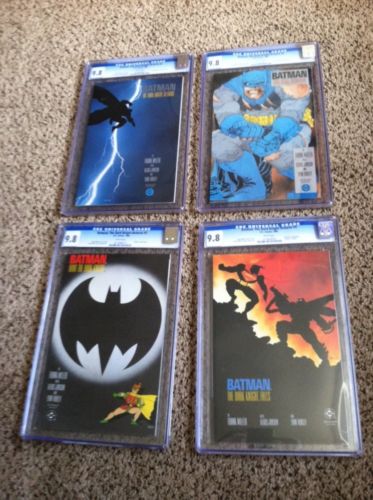 Batman The Dark Knight Returns CGC 98 Complete Set 1986 DC Comics 1 2 3 4