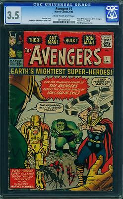 AVENGERS 1 CGC 35  1ST ISSUE 