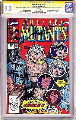 NEW MUTANTS 87 CGC 98 SS Signed x5 Stan Lee McFarlane Liefeld Simonson1