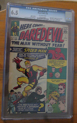 DAREDEVIL 1 CGC 65 OffWhite pages