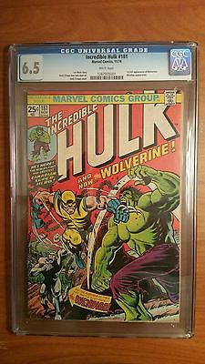 The Incredible Hulk 181 First Full Appearance of Wolverine CGC 65 Fine 