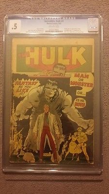 Incredible Hulk 1 CGC 05 Unrestored Blue Label