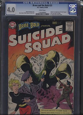 Brave and the Bold 25 DC 1959 CGC 40 1st appearance Suicide Squad Key