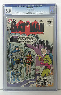 BATMAN 121 CGC GRADED 60 1st MISTER ZERO who later becomes MISTER FREEZE