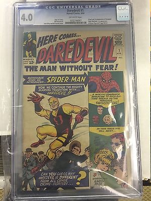 Daredevil 1 CGC 40 Origin of Daredevil Netflix Show