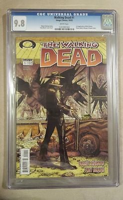 The Walking Dead 1 first print Oct 2003 Image Comics CGC graded NMMT 98